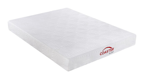 Keegan Queen Memory Foam Mattress White / CS-350063Q