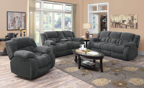 Weissman Upholstered Tufted Living Room Set / CS-601921-S3