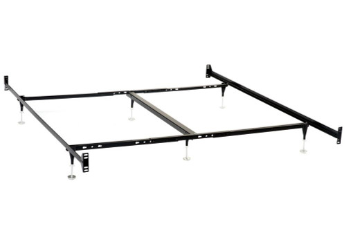 Esme California King Bed Frame Black (Headboard & Footboard) / CS-9602KW