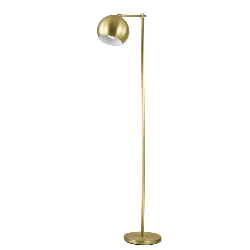 Linnea 1-light Dome Shade Floor Lamp Brass / CS-920081
