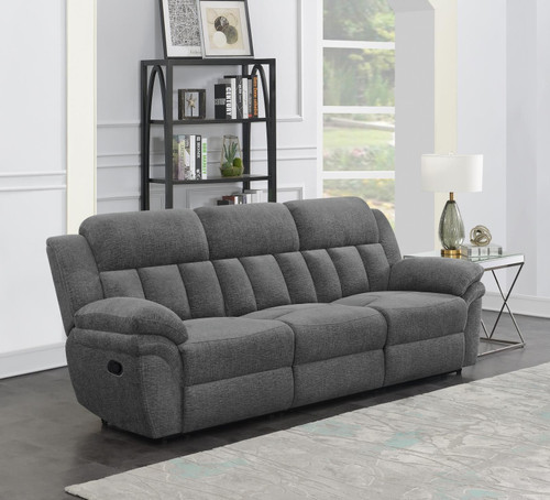 Bahrain Upholstered Motion Sofa Charcoal / CS-609541