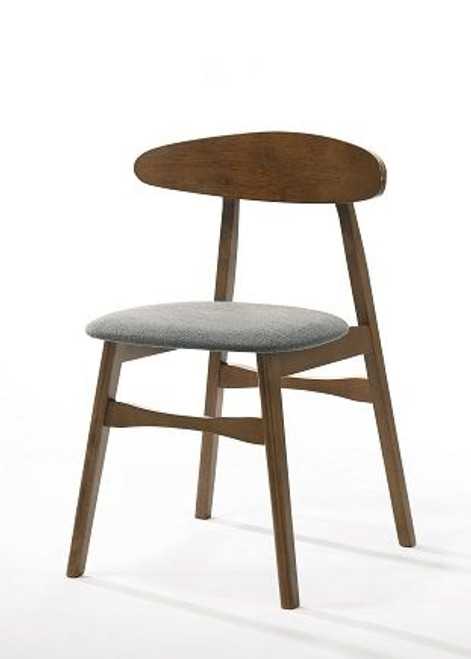 Modrest Castiano - Modern Grey Side Dining Chair (Set of 2) / VGMA-MI-1118
