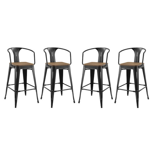 Promenade Bar Stool Set of 4 / EEI-3955