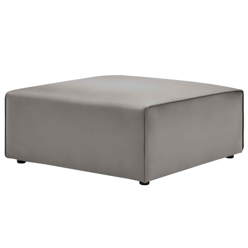 Mingle Vegan Leather Ottoman / EEI-4624