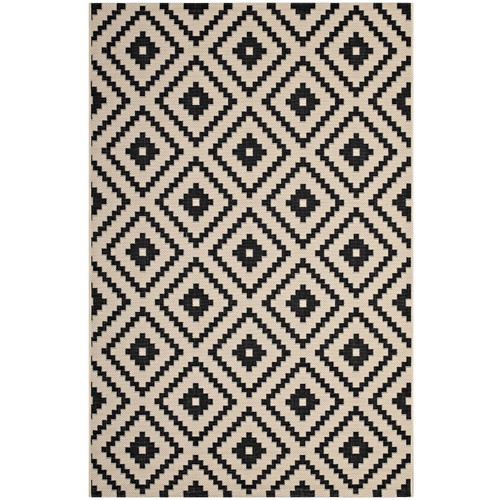 Perplex  Geometric Diamond Trellis 8x10 Indoor and Outdoor Area Rug / R-1134-810