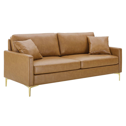 Juliana Vegan Leather Sofa / EEI-4448