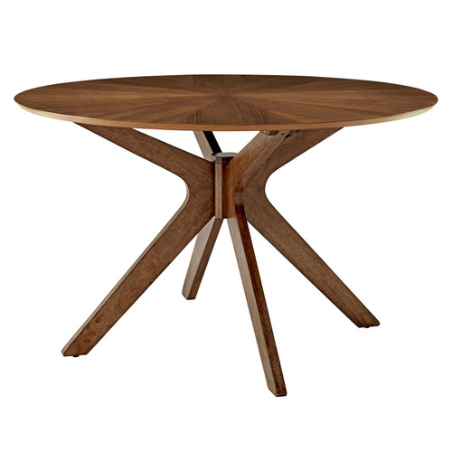 Crossroads 47" Round Wood Dining Table / EEI-3847
