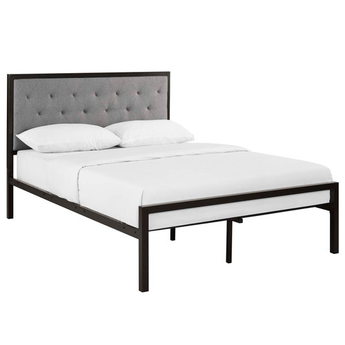 Mia Full Fabric Bed / MOD-5180