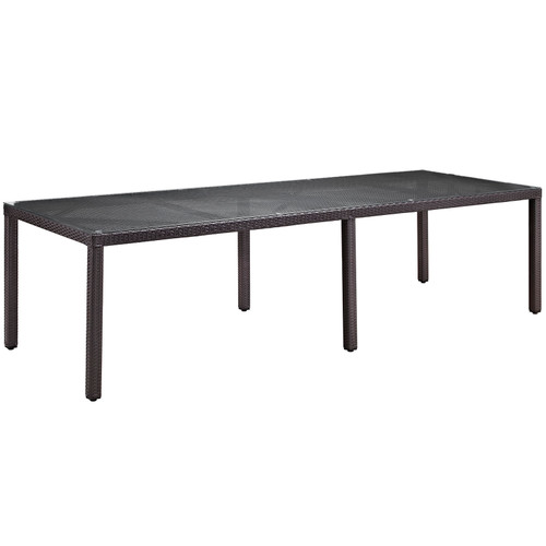 Convene 114" Outdoor Patio Dining Table / EEI-1921