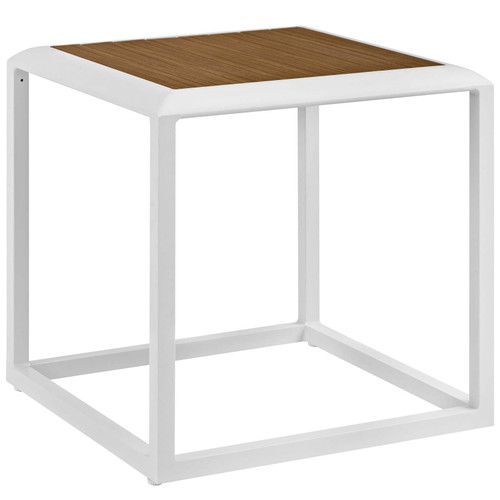 Stance Outdoor Patio Aluminum Side Table / EEI-3022