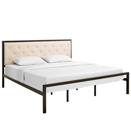 Mia King Fabric Bed / MOD-5184