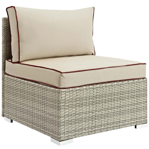 Repose Outdoor Patio Armless Chair / EEI-2958