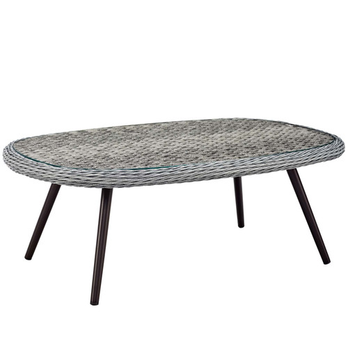 Endeavor Outdoor Patio Wicker Rattan Coffee Table / EEI-3026