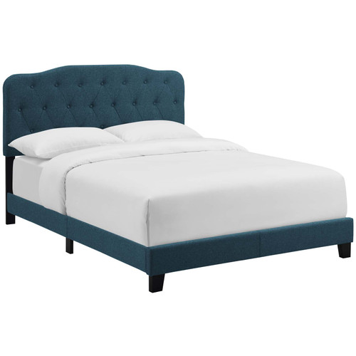 Amelia Queen Upholstered Fabric Bed / MOD-5840