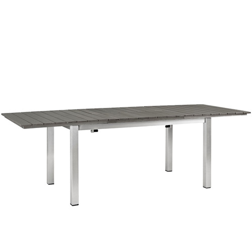 Shore Outdoor Patio Aluminum Dining Table / EEI-2257