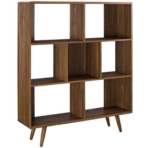 Transmit 7 Shelf Wood Grain Bookcase / EEI-2529