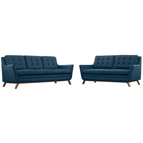 Beguile Living Room Set Upholstered Fabric Set of 2 / EEI-2434
