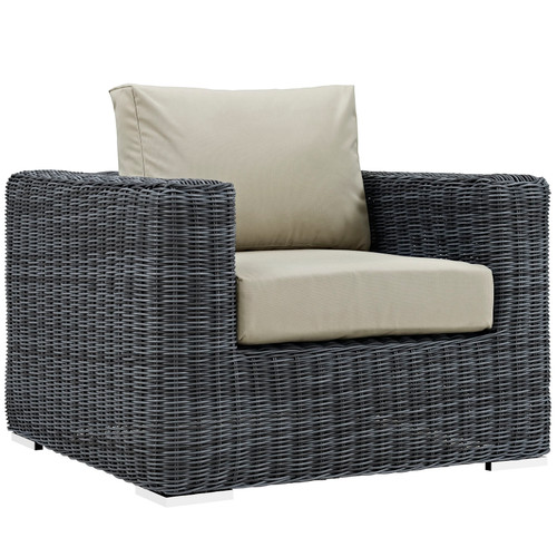 Summon Outdoor Patio Fabric Sunbrella® Armchair / EEI-1864