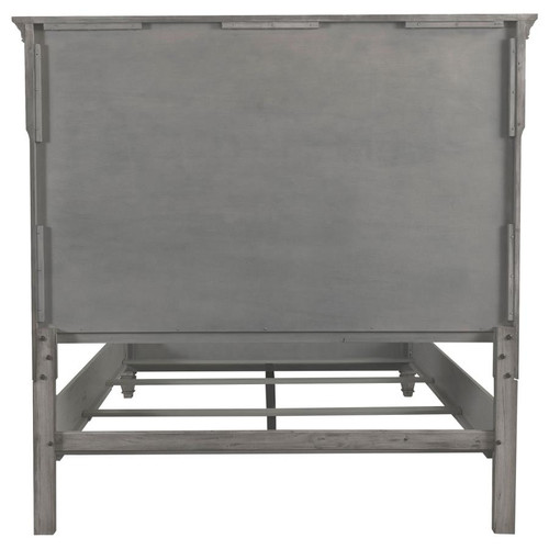 Avenue Wood California King Panel Bed Weathered Grey / CS-224031KW