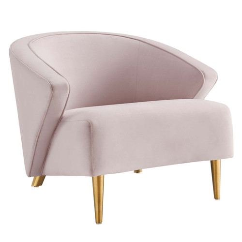Odyssey Performance Velvet Armchair / EEI-5038