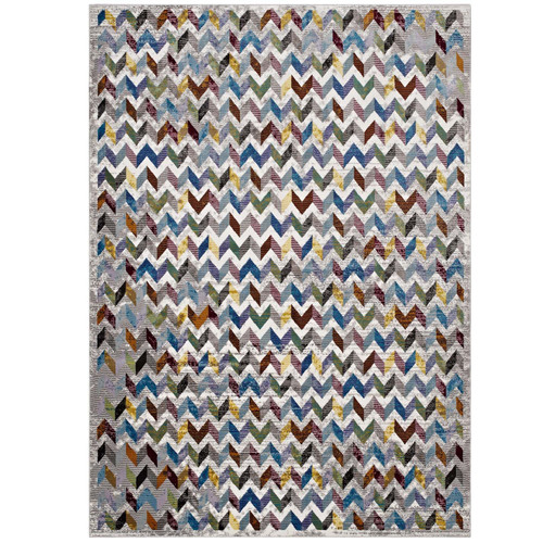 Gemma Chevron Mosaic 5x8 Area Rug / R-1093-58