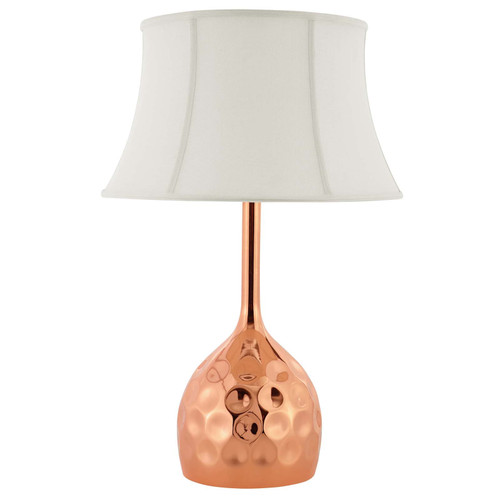 Dimple Rose Gold Table Lamp / EEI-3081