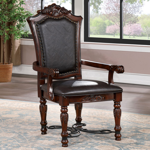 PICARDY Arm Chair (2/CTN) / CM3147AC-2PK