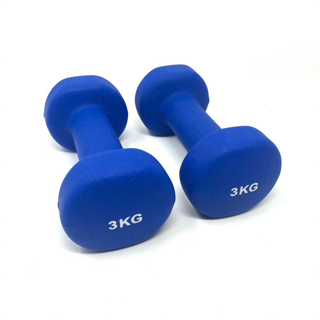 Neoprene Dumbbells Hand Weights 3kg Round Neoprene
