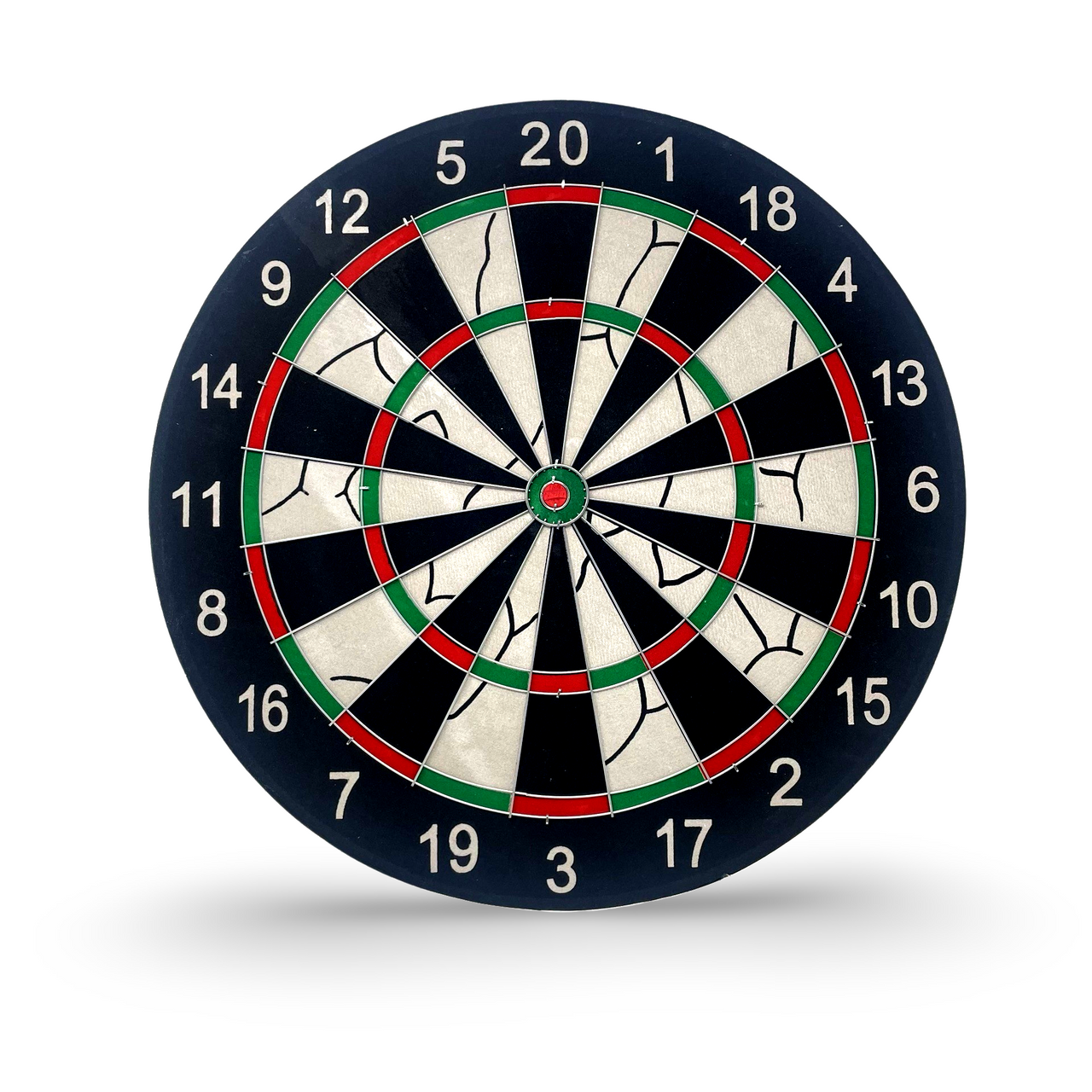 Regulation Bristle Steel Tip Dartboard Set with Staple Free Bullseye