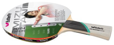 Butterfly Racket Jun Mizutani Silver - Raffi Sport