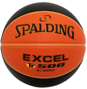 Spalding Premier Excel In/Out Basketball 76933Z – Ideal Für Drinnen & Draußen, Orange, Größe 7