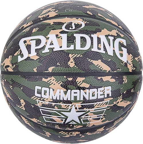 Spalding Commander Camo Series Outdoor Basketball - Size 7 Spalding Commander Camo Series Outdoor Basketball - Size 7