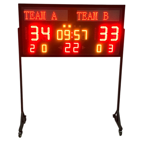 Portable Electronic Scoreboard for Basketball, Volleyball and Badminton