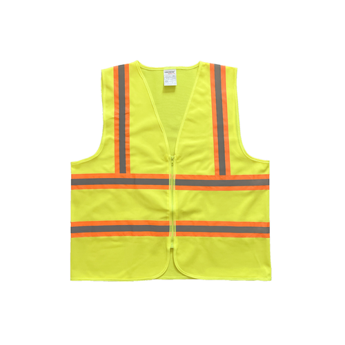 3M Reflective Zip-Up Safety Blank Vest 3M Reflective Zip-Up Safety Blank Vest