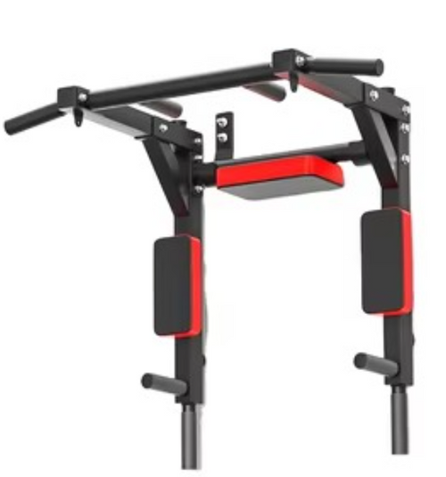 Multifunctional Wall Mounted Pull Up Bar, Heavy Duty Steel Chin Up Bar,Dip Station for Indoor Workout