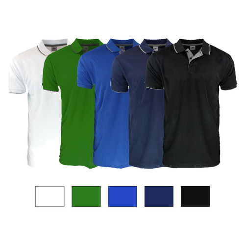 Men's Waffit Polo 170G - available colours