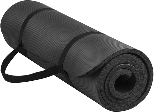 Exercise Yoga Mat 1.5 cm with Carrying Strap