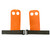 Pair of 2 Hole Weight-Lifting Hand Grips, Gymnastics Gloves