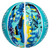 Spalding Graffiti Series Blue Outdoor Basketball - Size 6