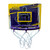 Lakers Wall-Mounted Mini Basketball Hoop with Ball and Pump