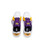 Spalding Men's Basketball Shoes TF Dunk Master White/Purple/Yellow/Black
