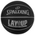 Spalding Lay Up Black/Grey Outdoor Basketball - Size 7