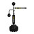 Freestanding Adjustable Boxing Reflex Trainer with Speed Ball