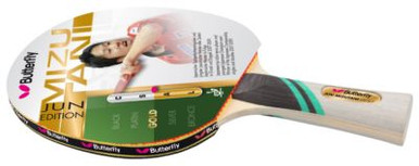 Butterfly Racket Jun Mizutani Gold - Raffi Sport