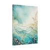 Coastal Escape: Sea Glass Serenity Canvas