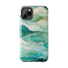 Sea Glass Shimmer Waves Phone Case