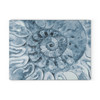 Abstract Shell Glass Cutting Board