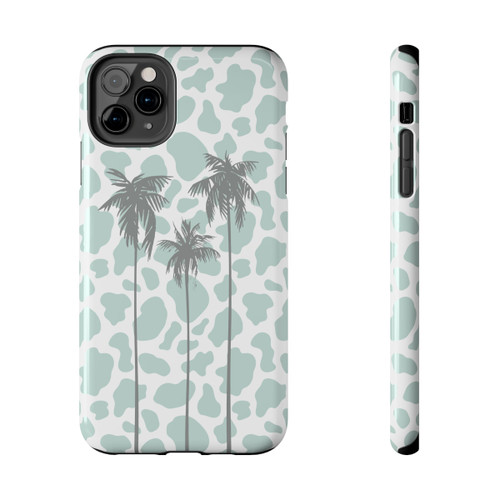 Cowhide Palm Trees Phone Case