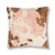 Coastal Cowhide Splash Pillow