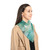 Sea Glass Waves Luxe Poly Scarf